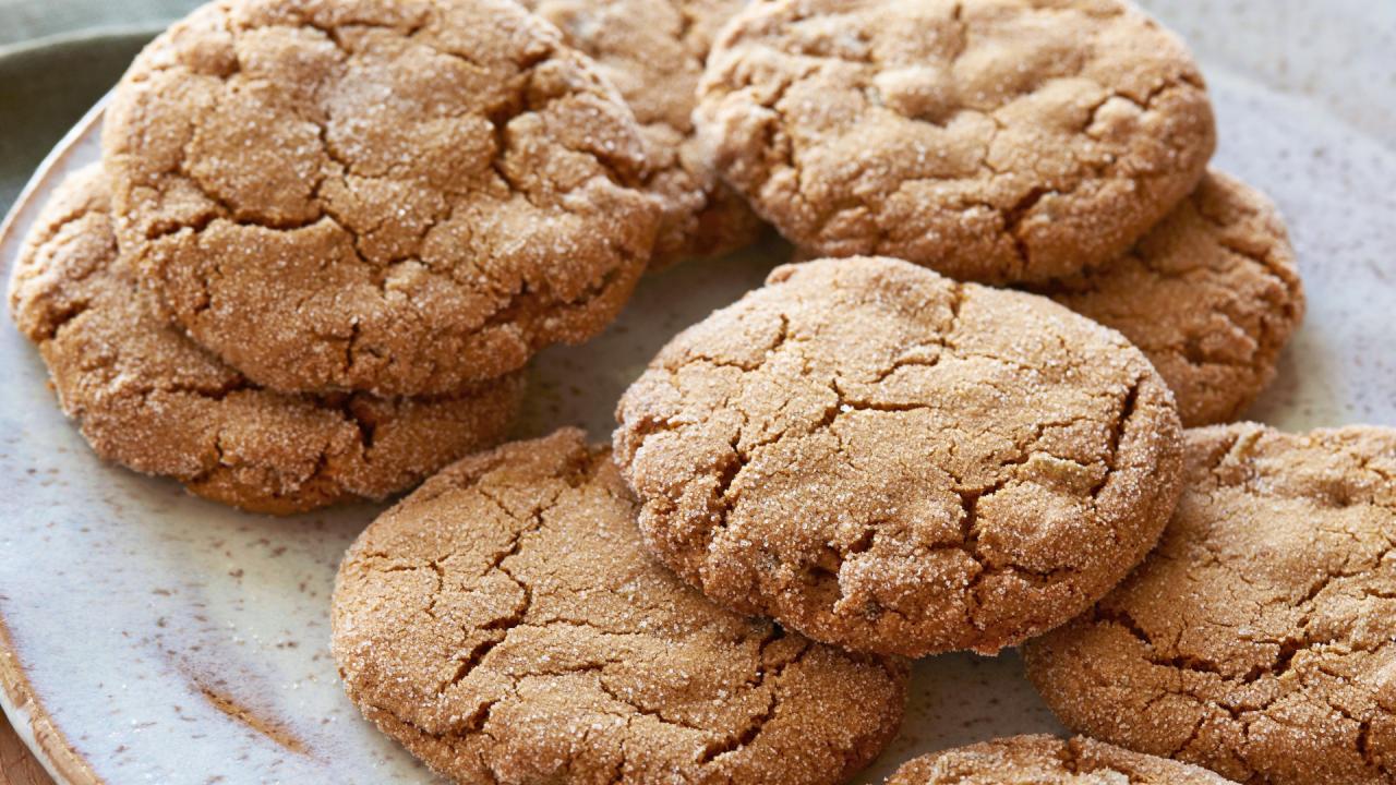 Sugar and Spice Ginger Cookies