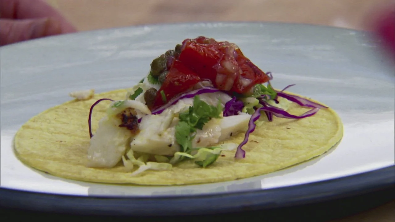 Grilled Fish Tacos Vera Cruz