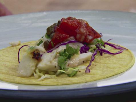 Grilled Fish Tacos Vera Cruz