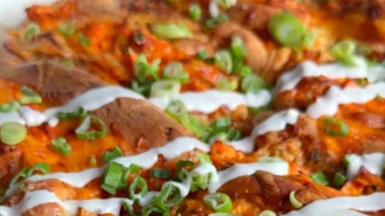 Buffalo Chicken and Blue Cheese Scrunch Bread