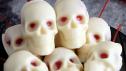 White Chocolate Cherry Skulls