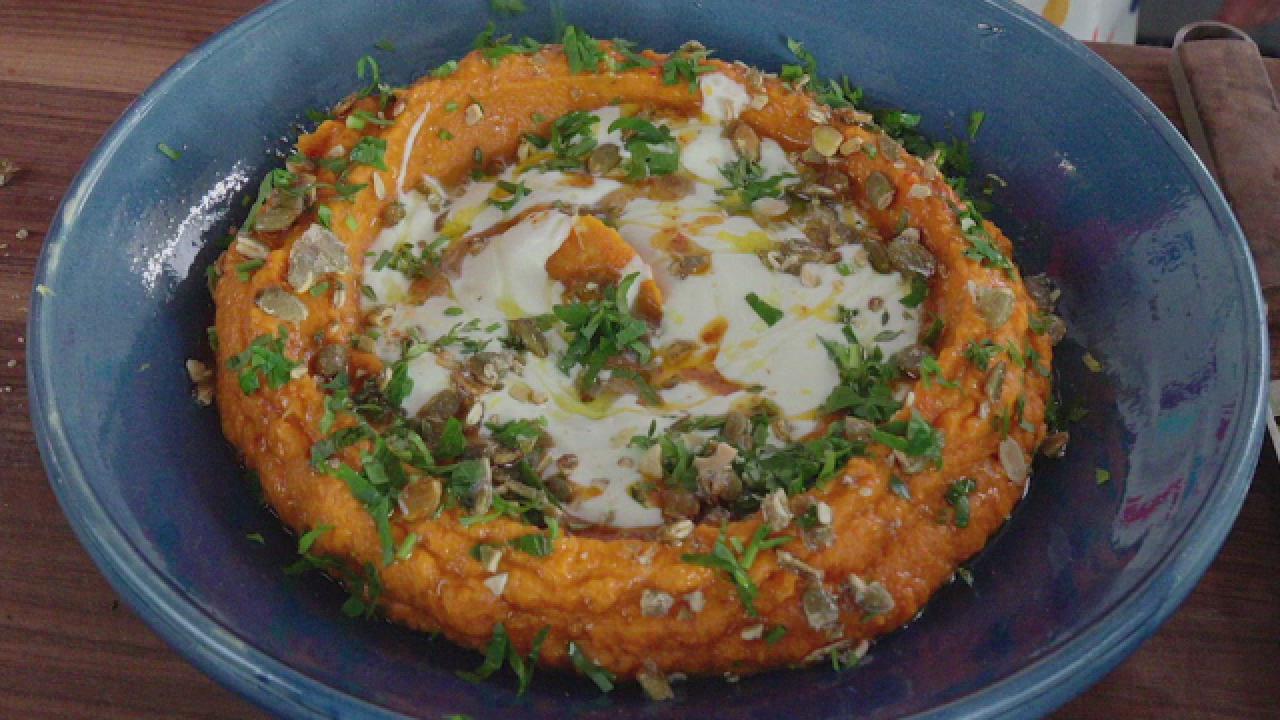 Sweet Potato Skordalia