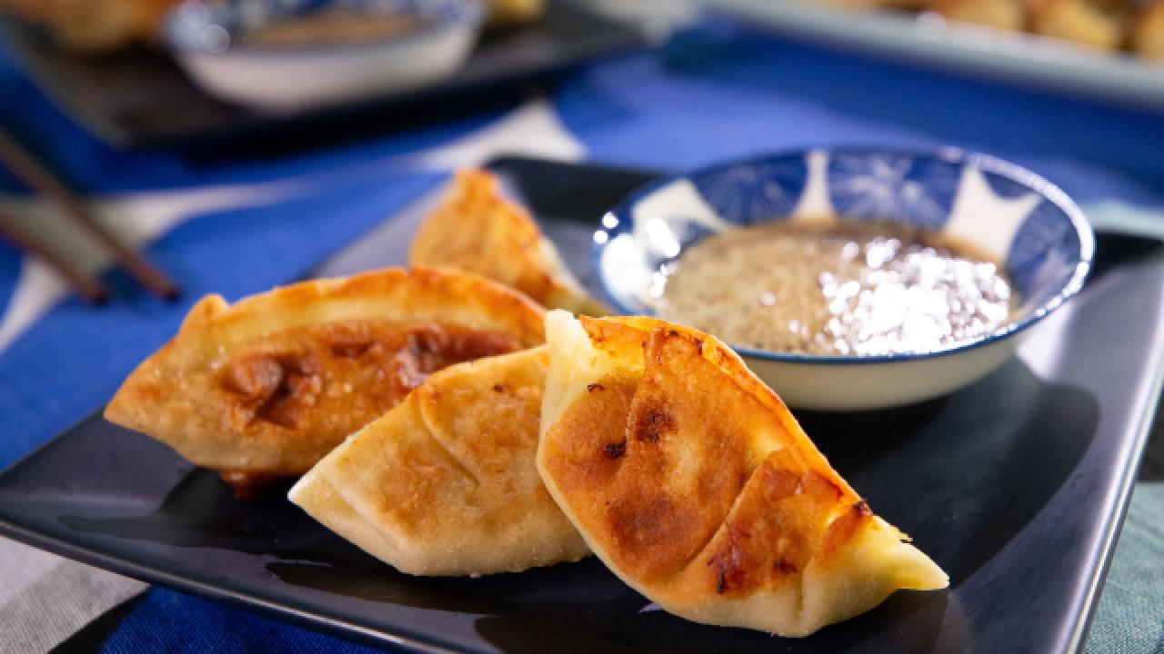 Chicken, Bok Choy and Scallion Dumplings