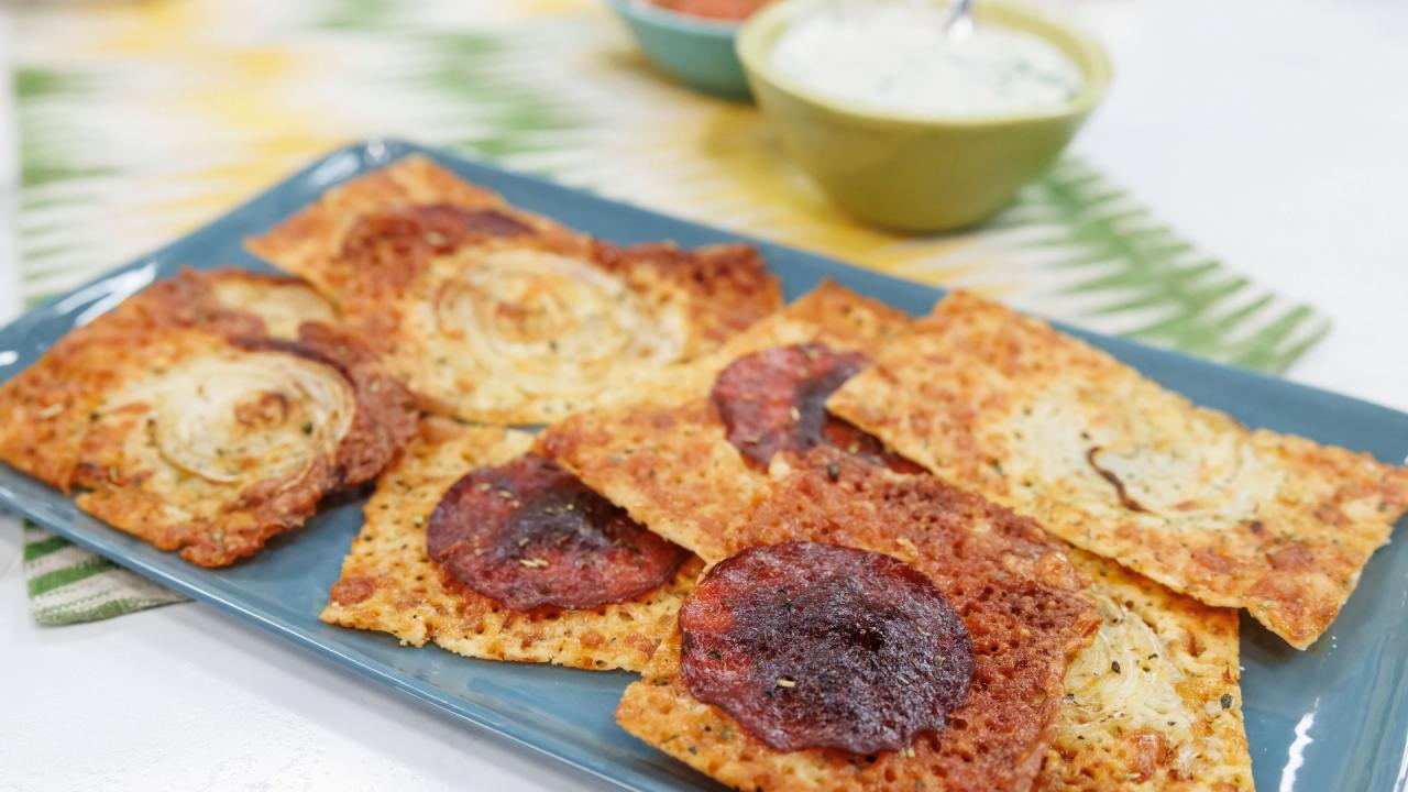 Sunny's Simple Pizza Frico Crisps