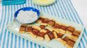 Bacon Bow Tie Crackers And Herb Dip