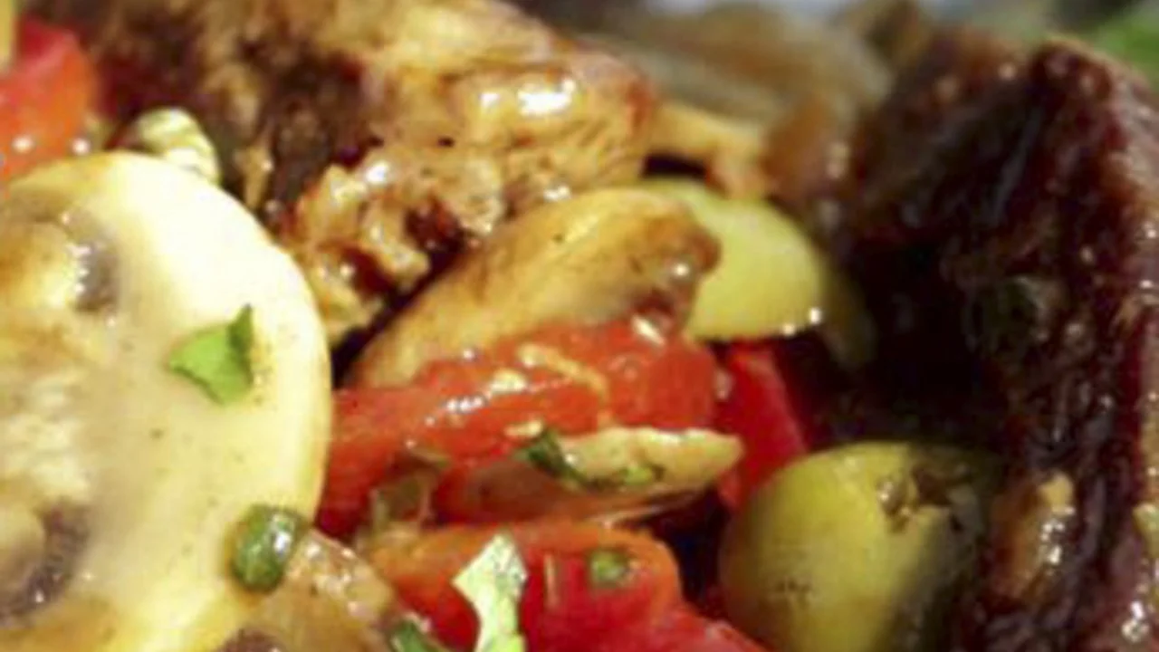 Guy's Sauteed Sicilian Lamb
