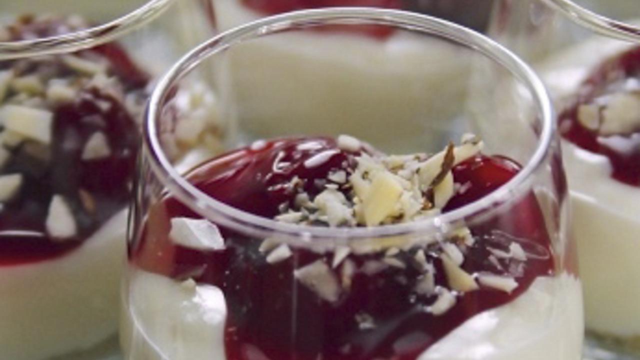 Cherry Cheesecake Shooters