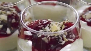 Cherry Cheesecake Shooters