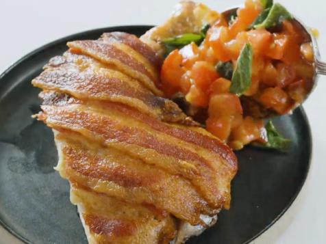 Spatchcocked Chicken and Bacon