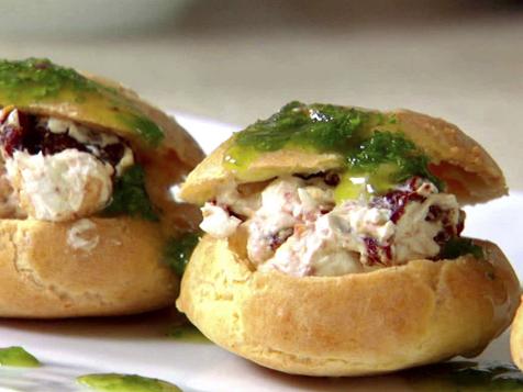 Goat Cheese Profiteroles