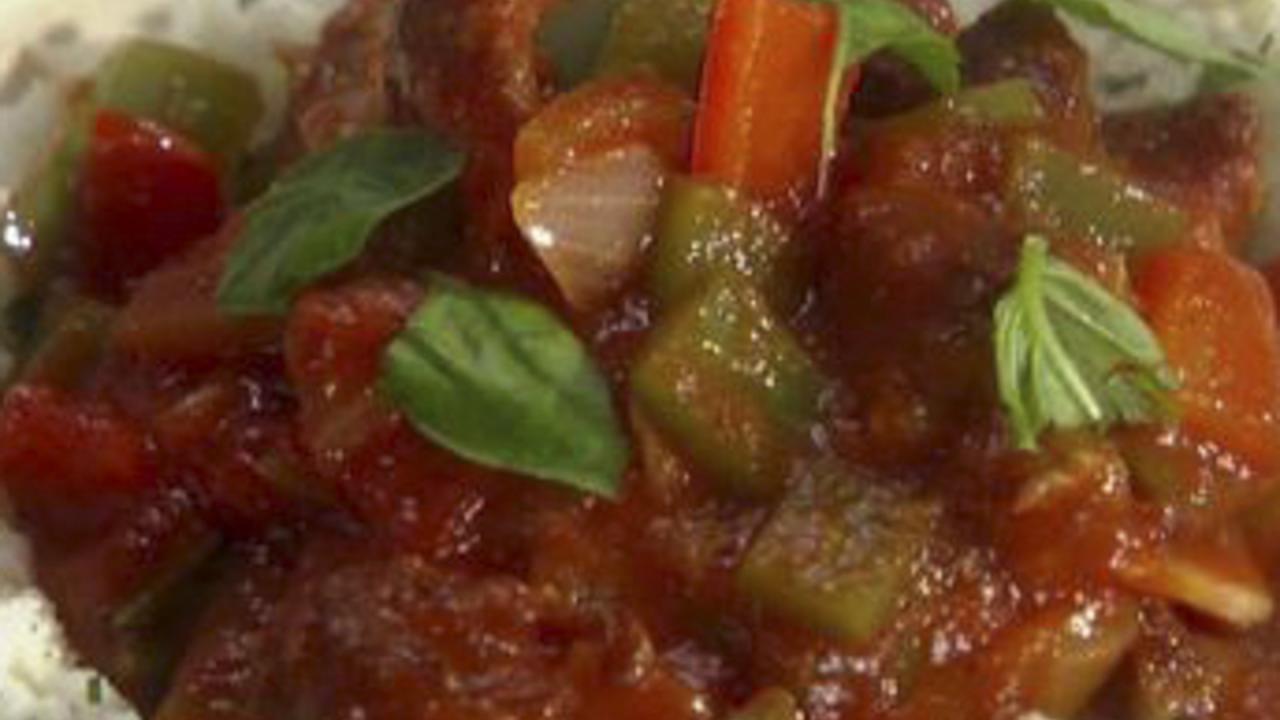 Easy Stuffed Green Peppers