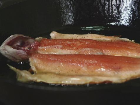 Crispy Trout With Butter Sauce