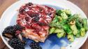 Sunny's Easy Grilled Tuna with Blackberry Glaze