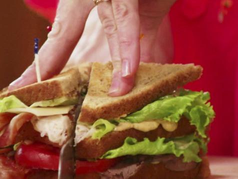 Ree's Colossal Club Sandwiches