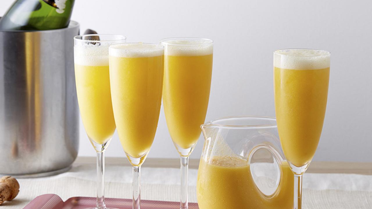 Ree's Peachy Bellini Cocktails