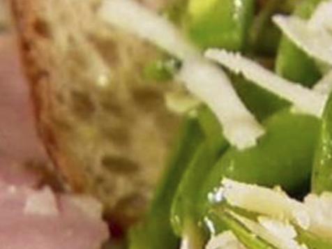 Peas, Parmesan and Prosciutto