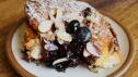 Blueberry-Almond Croissant French Toast Casserole