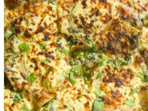 Italian Sausage and Pesto Sheet Pan Lasagna