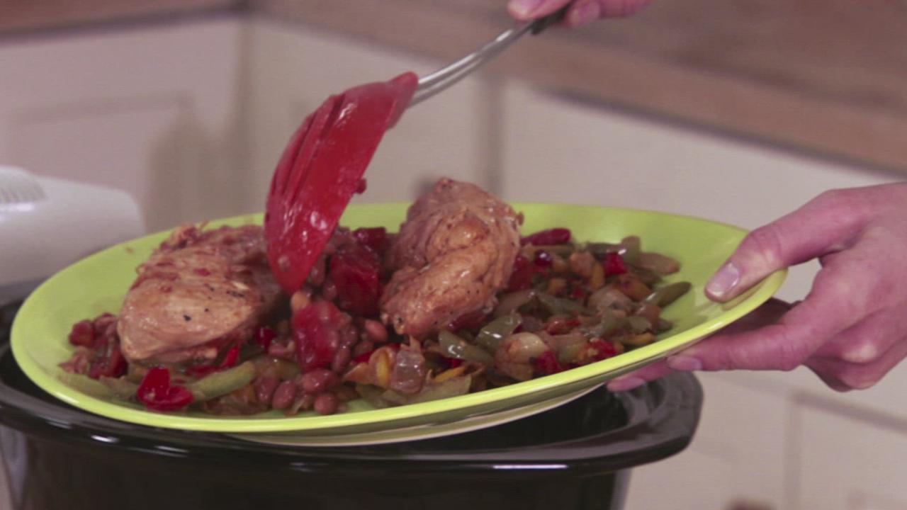 Slow-Cooker Mexajita Chicken