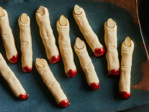Witch Finger Party Cookies