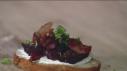 Crostini With Figs/Goat Cheese