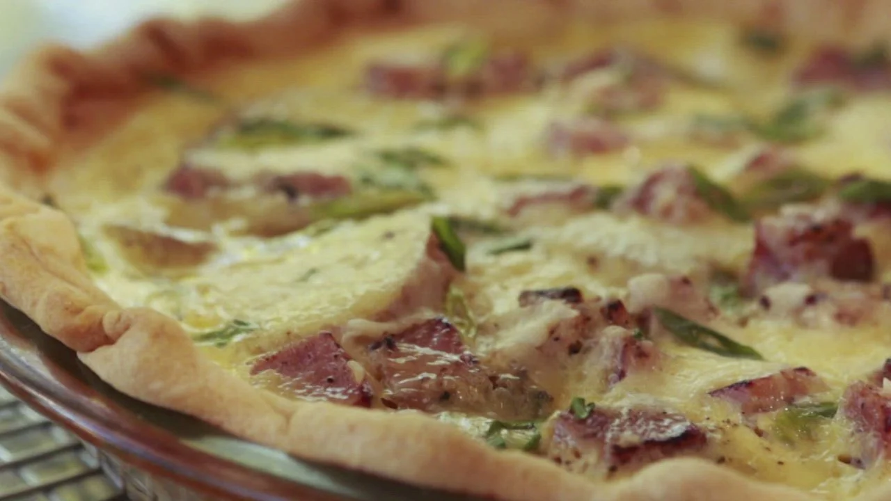 Country Ham Breakfast Quiche