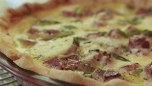 Country Ham Breakfast Quiche