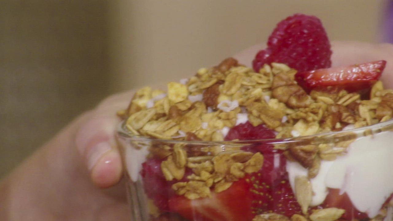 Homemade Granola Parfait