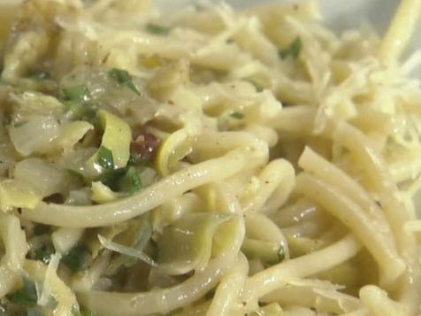 Bacon and Artichoke Pasta