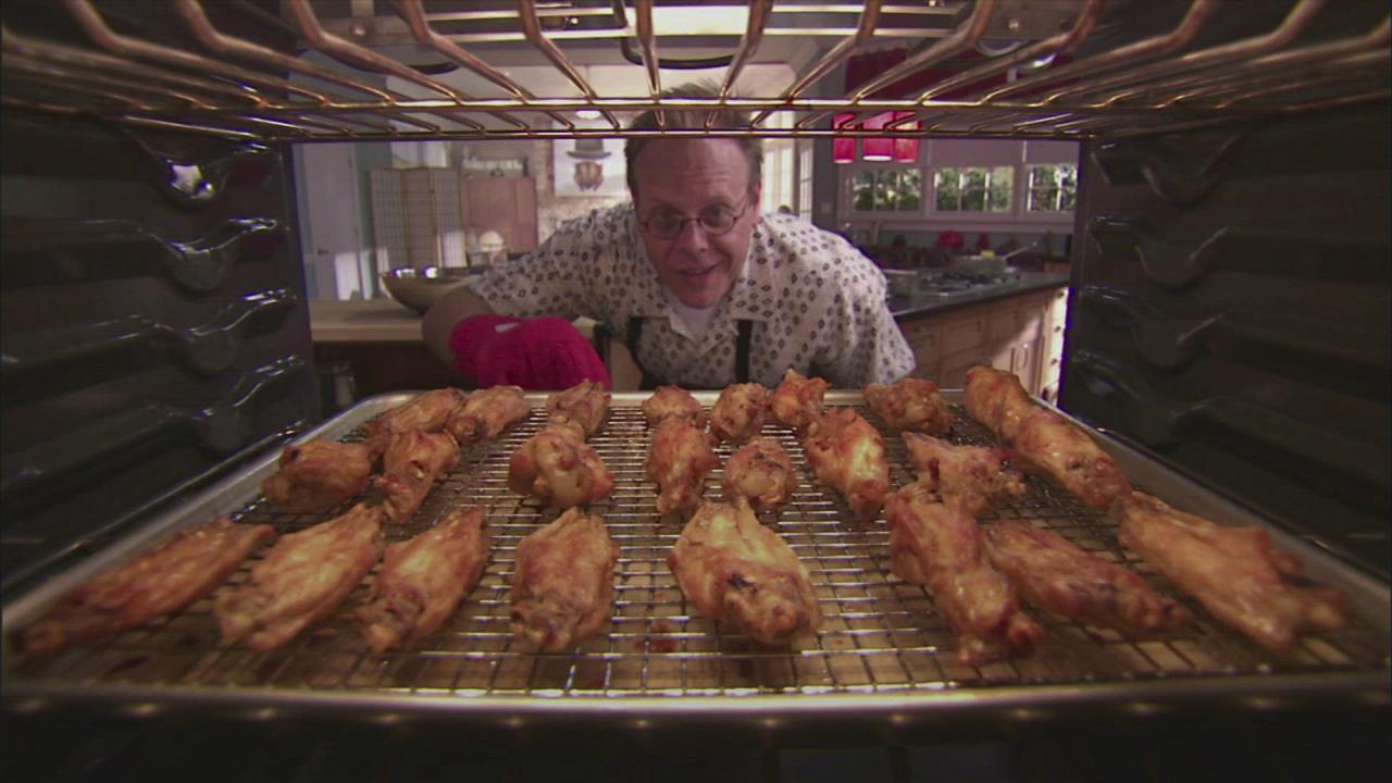 Alton's Orange-Glazed Wings