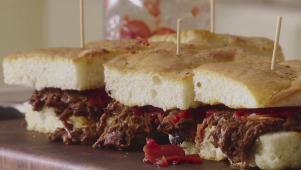 Pot Roast Party Sandwiches