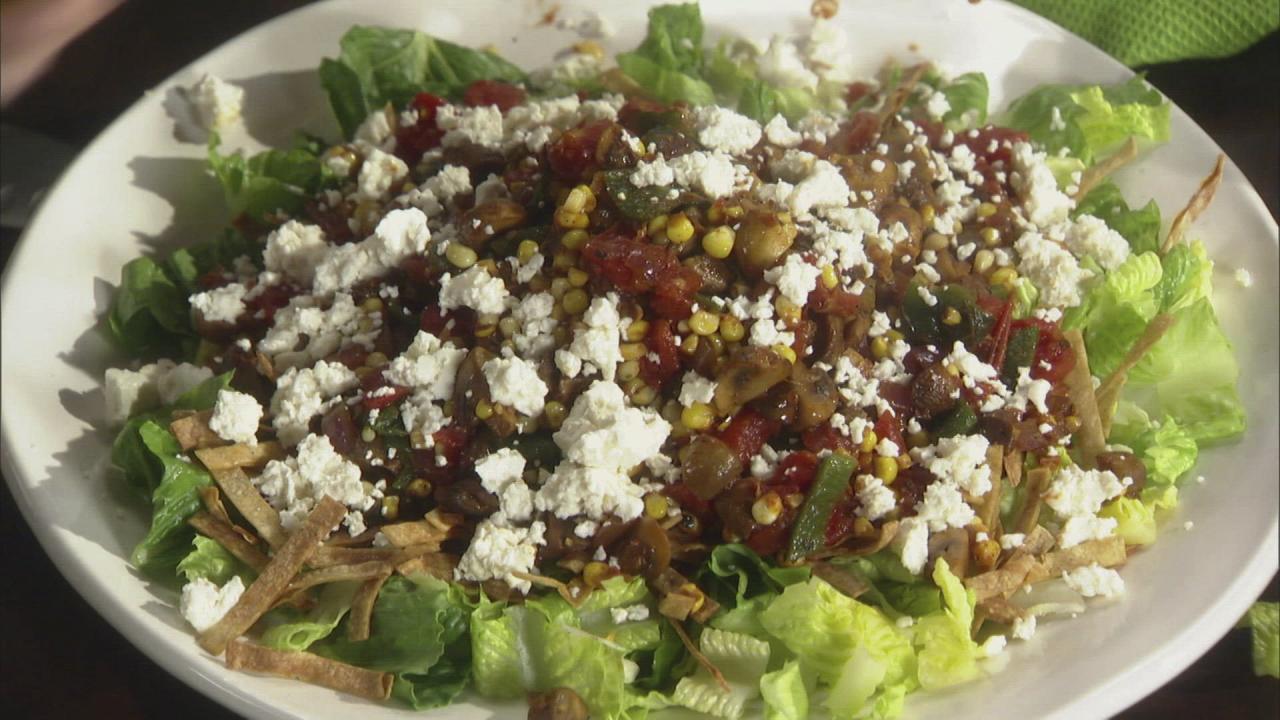 Spicy Meatless Taco Salad