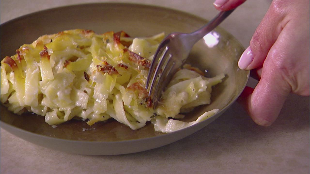 Creamy Baked Fettuccine