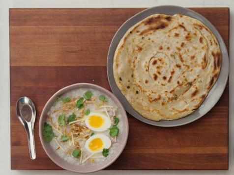 Thai Congee with Pancakes