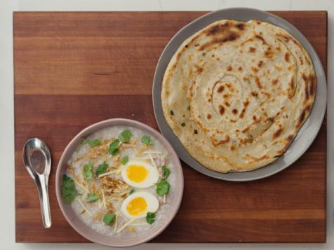 Thai Congee with Pancakes