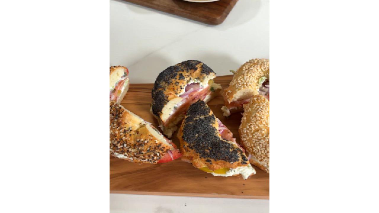 Cottage Cheese Bagels