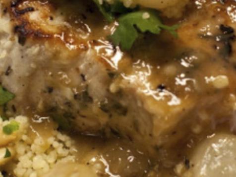 Pineapple Gravy and Pork Chops