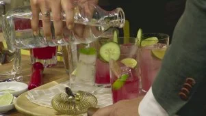 Muddled Lamb's Cup Cocktail