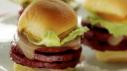 Cheesy Summer Sausage Sliders