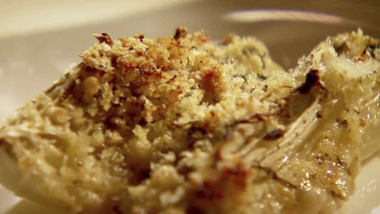 Ina's Parmesan Fennel Gratin