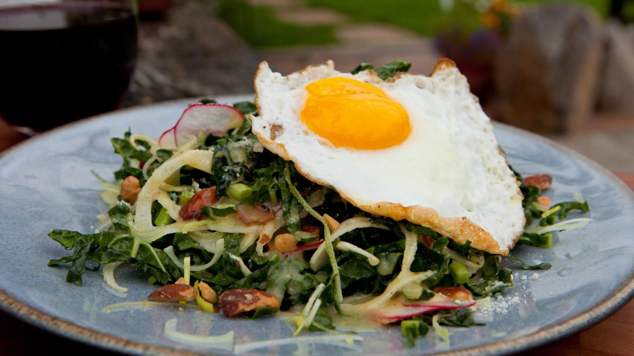 Healthy Italian Kale Slaw
