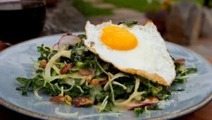 Healthy Italian Kale Slaw