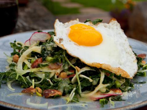 Healthy Italian Kale Slaw