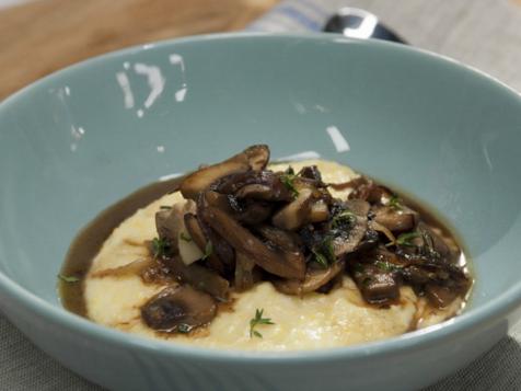 Creamy Polenta With Mushrooms