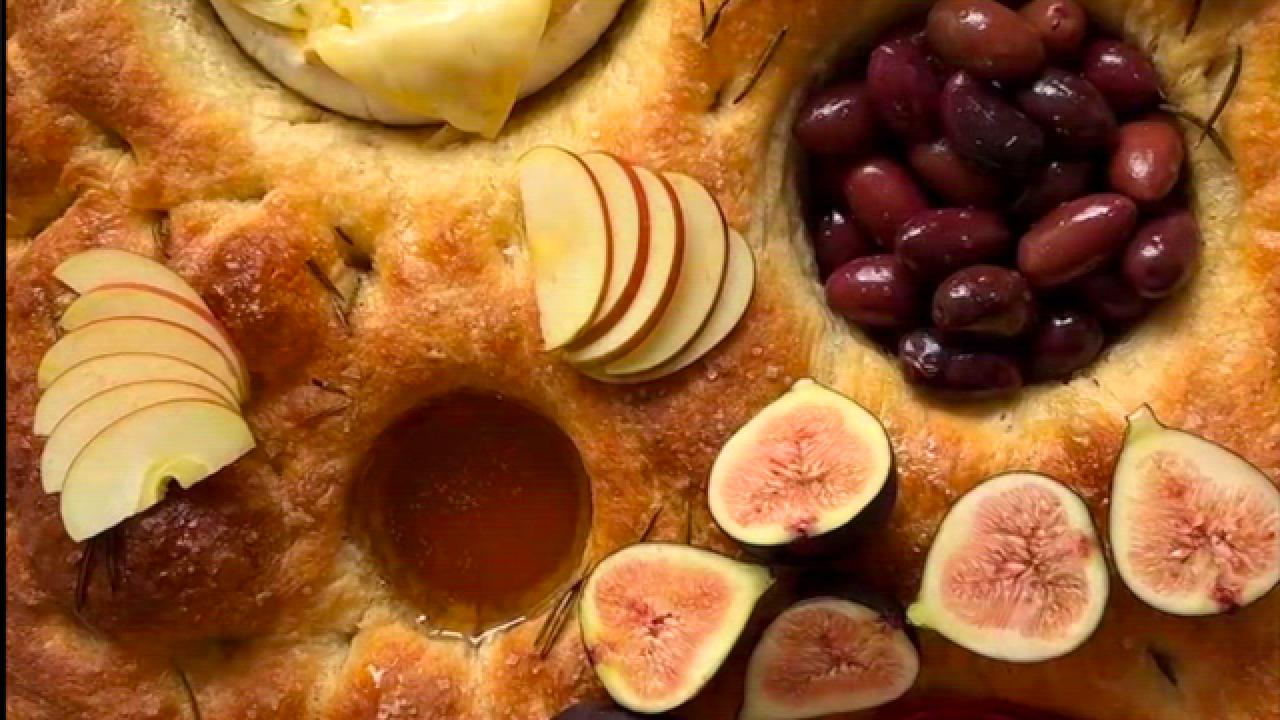 Focaccia Charcuterie Board