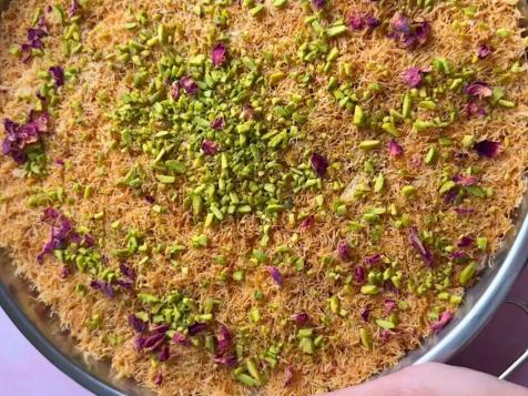 Kunafa with Cream