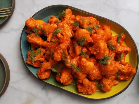 Crispy Buffalo Cauliflower