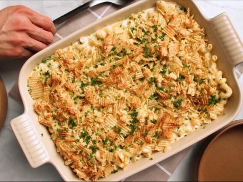 Sour Cream-and-Onion Mac and Cheese