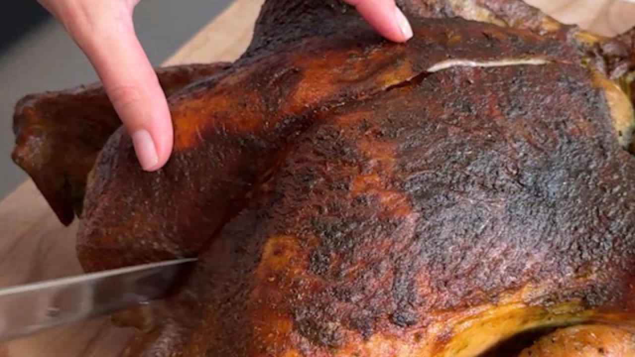 Green Goddess Roast Turkey