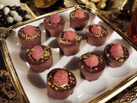 Raspberry Chocolate Poppers